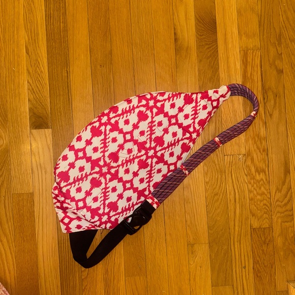 Kavu Pink and White Patterned Backpack main image 4